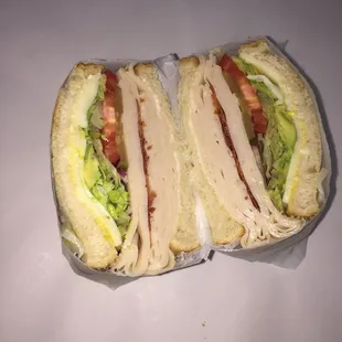 California (turkey, bacon, avocado, jack cheese)