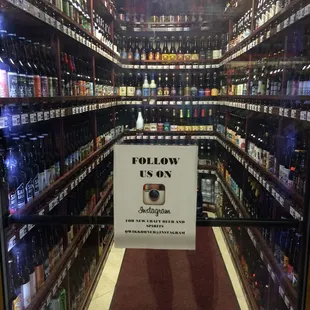 Walk-in fridge, beautiful.