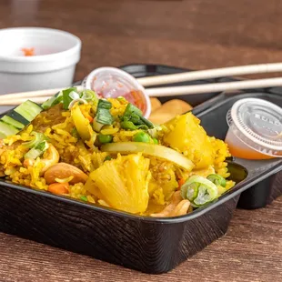 Pineapple Fried Rice Pinto Box