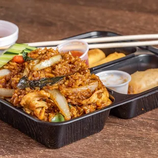 Spicy basil fried rice - Pinto Box