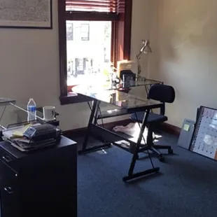 A typical office space, you can design yours the way you like