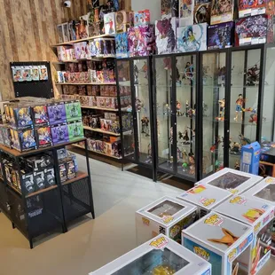 Nice Funko and Japanimation selection.