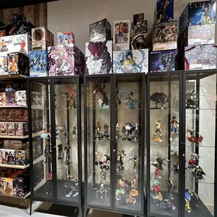 Small store selling merch in the corner