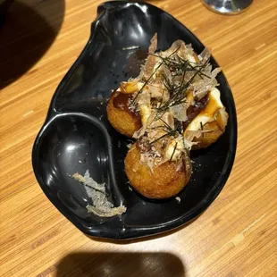 Takoyaki octopus balls