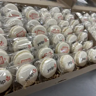 Custom logos for the Yelp Elite Badge Bash 2024 event.