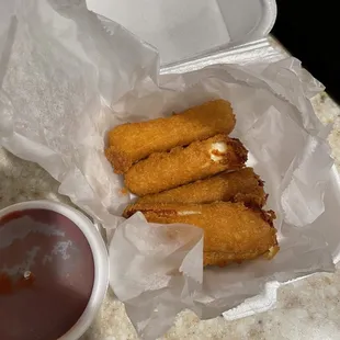 Mozzarella sticks