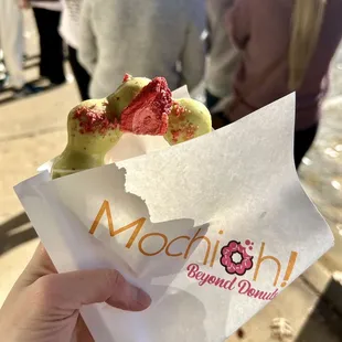 Strawberry Matcha ($3.00)