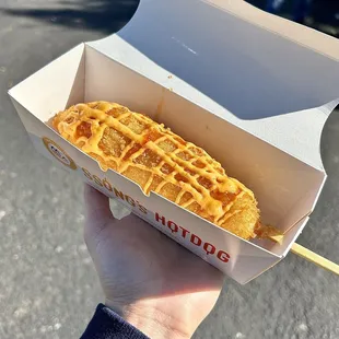#6. Mozz Spicy Sausage HotDog ($5.25)