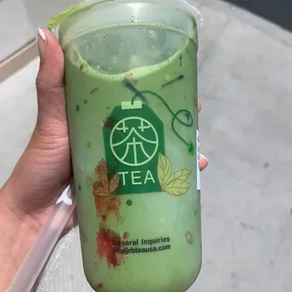 Strawberry Matcha Latte