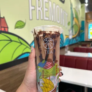 Chocolate Cold Oreo Chocolate Black Milk Tea