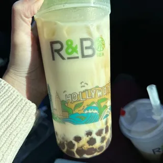 Honey Green Milk Tea