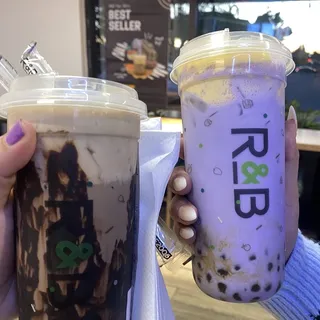 Oreo Chocolate Black Milk Tea w/ Tiramisu