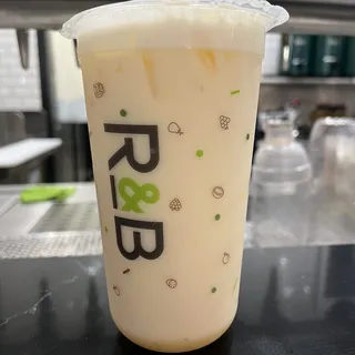 Mango Nitro Green Milk Tea