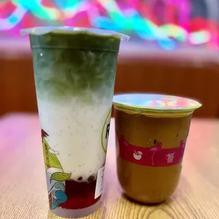 Strawberry Matcha Latte