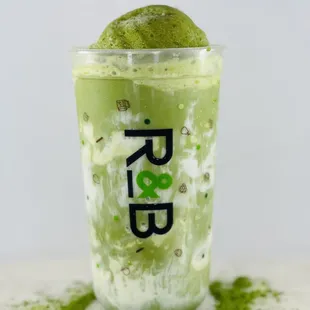 Matcha Stormy -ice Blended Matcha Slush