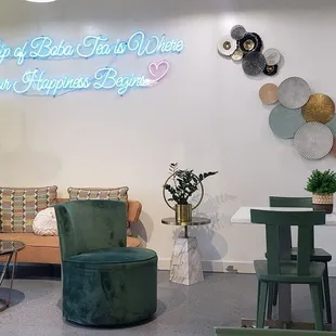 Lovely sitting area