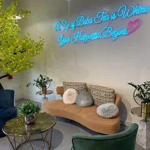 Lounge area