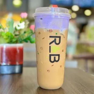 Ube Coffee - Good!  But shorted me on some Ube.