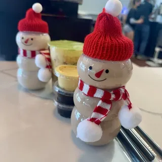 Snowman Jasmine Milk Tea