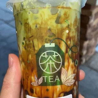Brown Sugar Matcha Latte