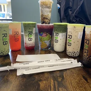 Strawberry Green Tea w/ Aloe Vera
