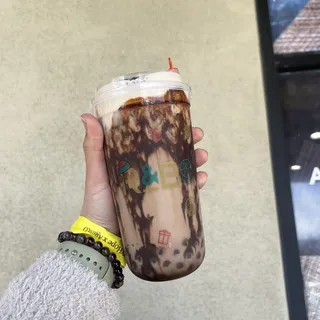 Black Milk Tea w/ Salted Cheese