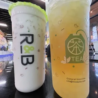 Jasmine Green Tea w/ Salted Cheese