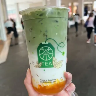 Mango Matcha Latte