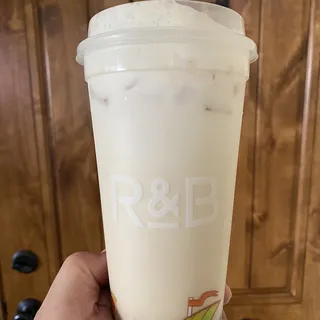 Cereal Milk Tea w/ Cheese Cream