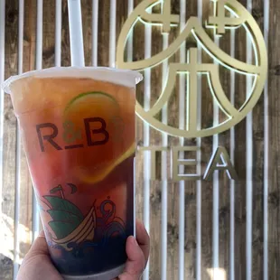 Green Tea Hawaiian Fruit Tea