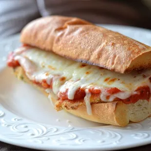 Chicken Parmesan Hoagie