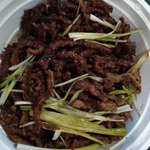 shredded pork with bean sauce