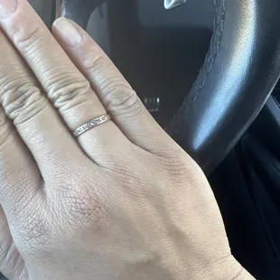 Wedding band resize