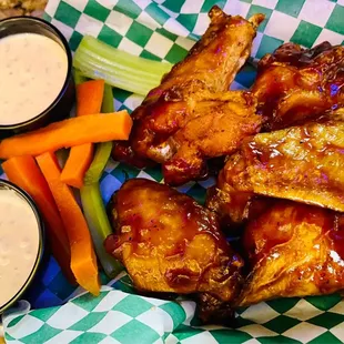 Barbecue Chicken Wings