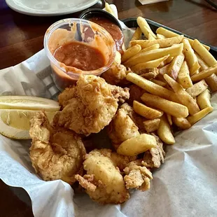 Fried shrimp/not on the menu