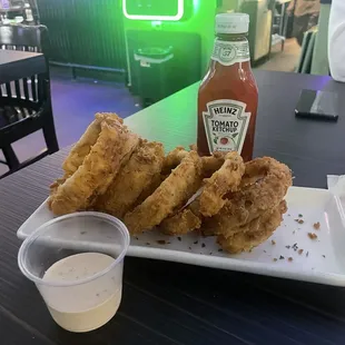 Best Onion Rings in N. Texas. I highly recommend ordering when Jose is in the kitchen.