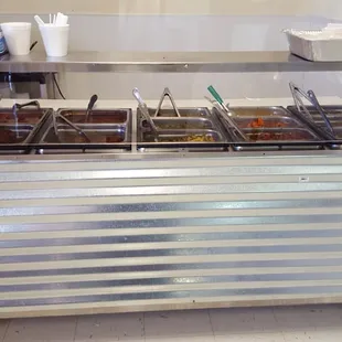 Hot plate station (soul food galore)