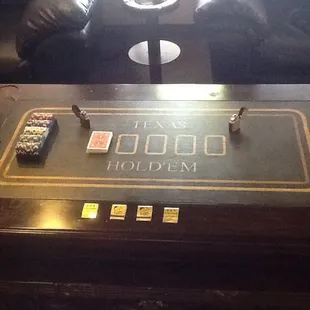 Blackjack/poker table