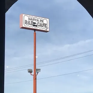 Signage off Santa Fe