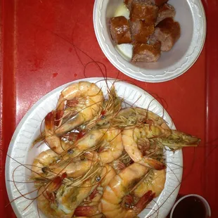Boiled shrimp