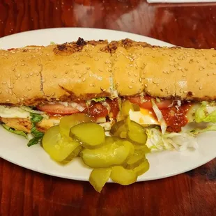 Italian Roast Beef Poboy