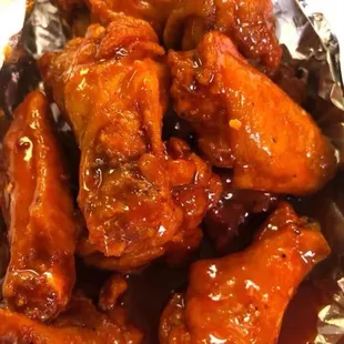 Sweet Hot Chicken Wings
