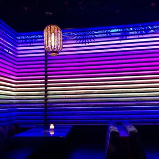 Inside across the very last booth