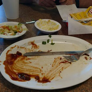 All gone! Every last bite