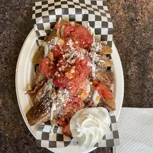 Strawberry Shortcake French Toast
