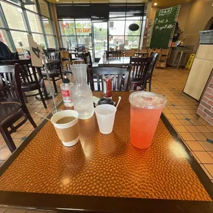 Cucumber Strawberry Specialty Lemonade