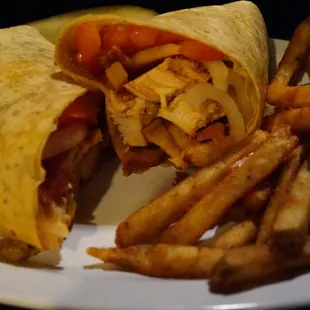 Buffalo Chicken Wrap! Amazing!