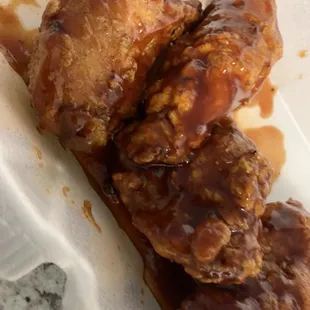 Honey BBQ Tenders $7.50