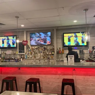 Bar area