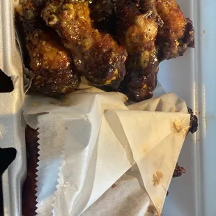 Parmesan garlic and sweet heat wings